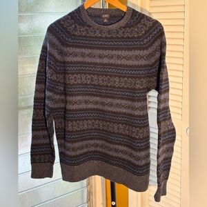 J. Crew Men's Lambs Wool Sweater